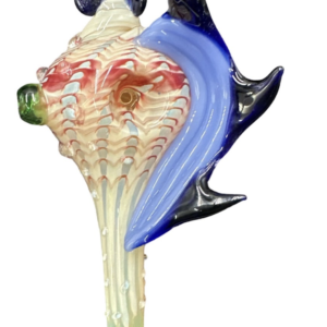 SHELL PIPE WITH FANCY HANDLE